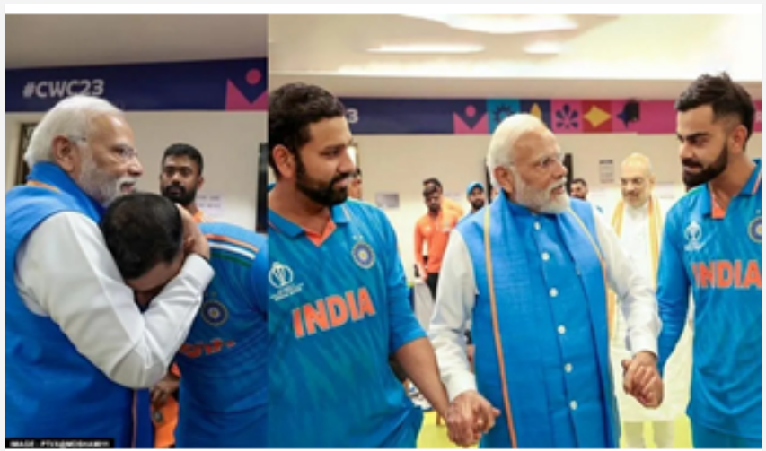 वर्ल्ड कप की हार के बाद टीम इंडिया के ड्रेसिंग रूम में गए थे पीएम मोदी, अब आया रवि शास्त्री का बयान; क्या कहा? वर्ल्ड कप की हार के बाद टीम इंडिया के ड्रेसिंग रूम में गए थे पीएम मोदी, अब आया रवि शास्त्री का बयान; क्या कहा?